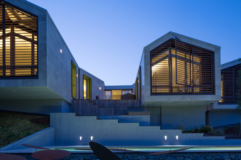 NBJ architectes individual house designboom