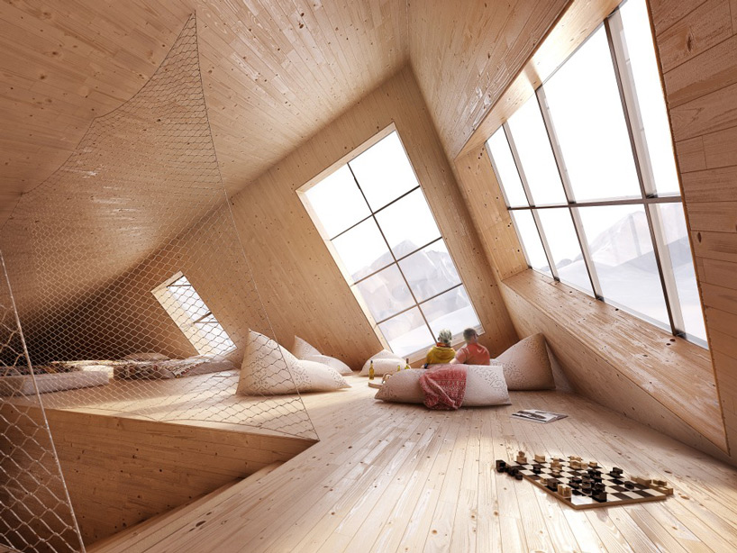 atelier 8000 kezmarska hut slovakia designboom