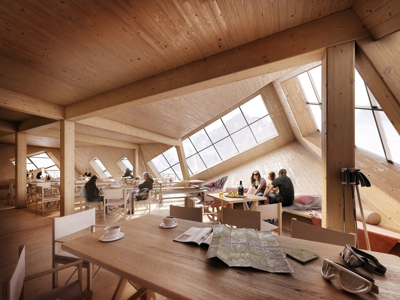 atelier 8000 kezmarska hut slovakia designboom