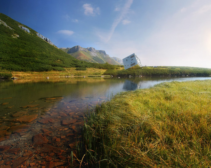 atelier 8000 kezmarska hut slovakia designboom