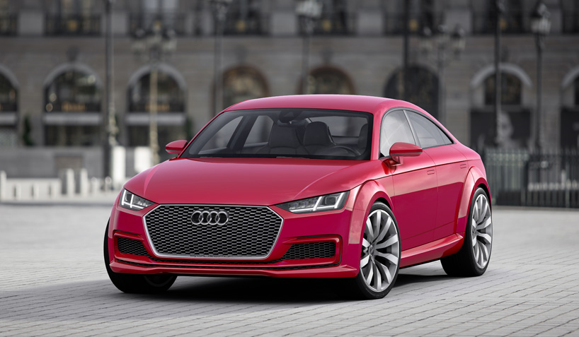 AUDI redesigns the TT with the sportback concept show car