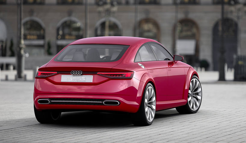 AUDI redesigns the TT with the sportback concept show car