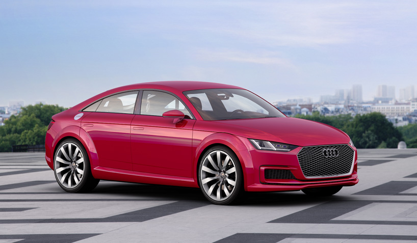 AUDI redesigns the TT with the sportback concept show car