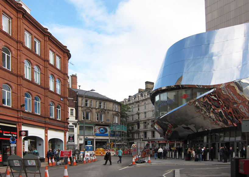 azpml birmingham new street station designboom