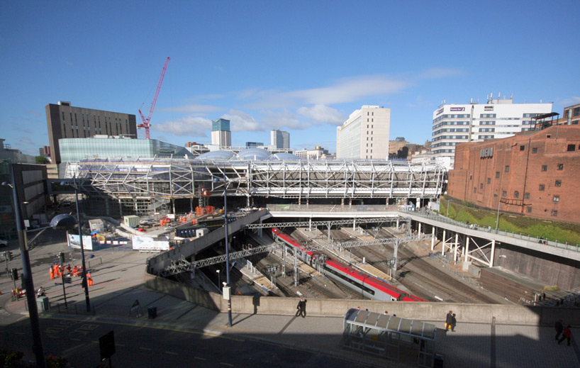 azpml birmingham new street station designboom