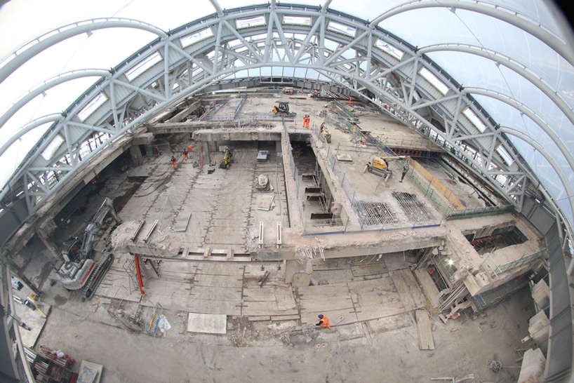 azpml birmingham new street station designboom