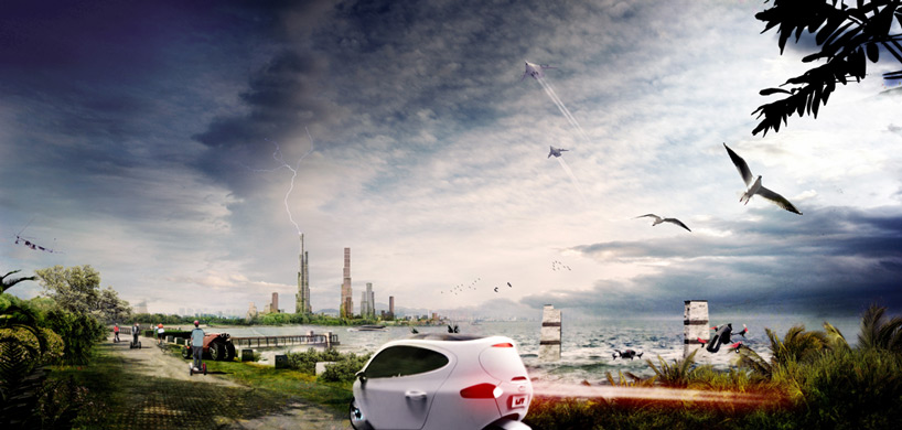 AZPML mega city shenzen bay the global downtown designboom