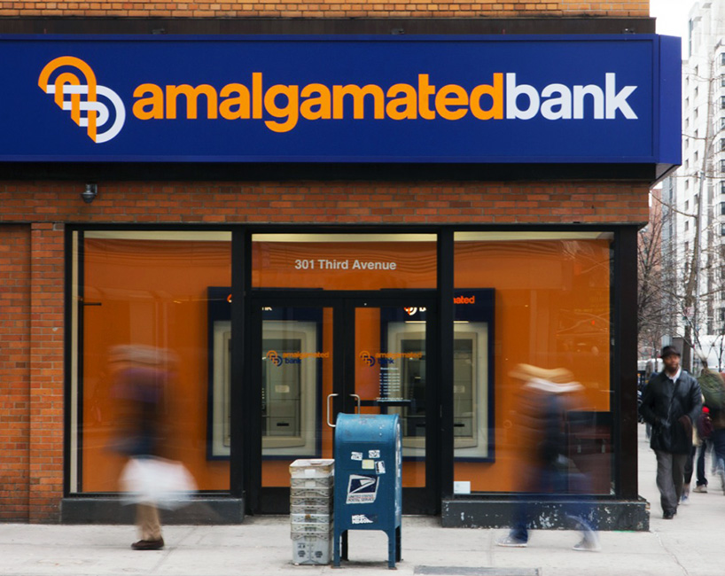 pentagram rebrands the amalgamated bank