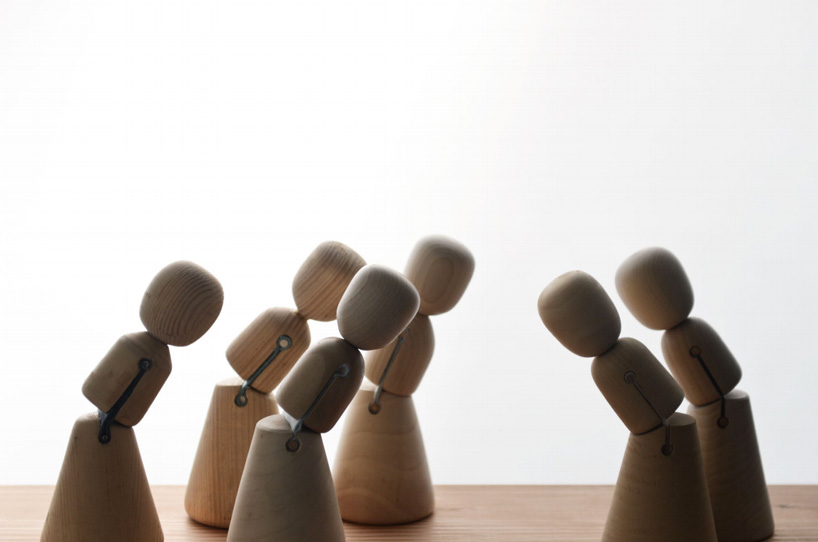 bouroullec kengo kuma east japan project kokeshi designboom 