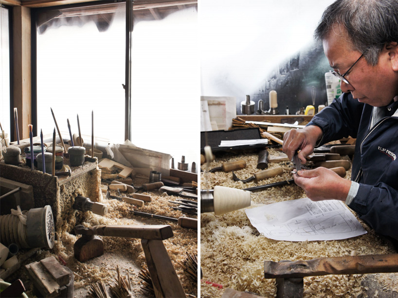 bouroullec kengo kuma east japan project kokeshi designboom 
