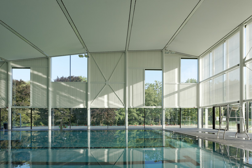dietmar feichtinger architectes swimming pool kibitzenau designboom
