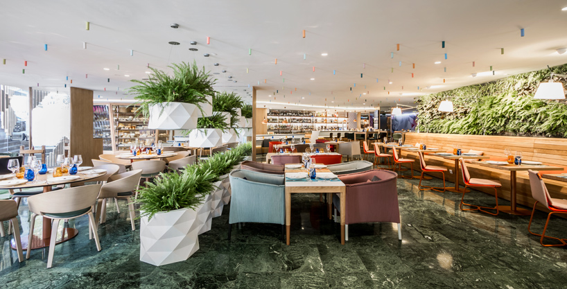 estudihac cheese bar barcelona hotel melia sarria designboom