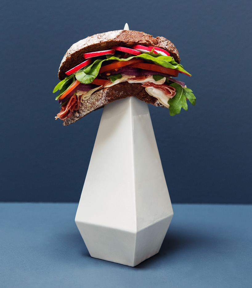 ido garini creates ceramics for luscious food cravings at belgrade design week 2014