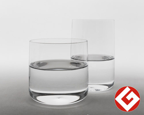 jasper morrison defines ando's glass with slight side inclination