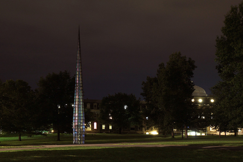 kimsooja places a needle woman at cornell university