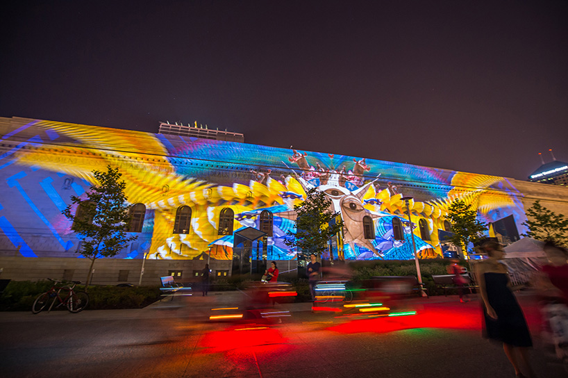 land studio aha festival of lights downtown cleveland ohio