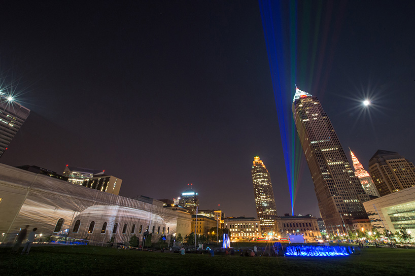 land studio aha festival of lights downtown cleveland ohio