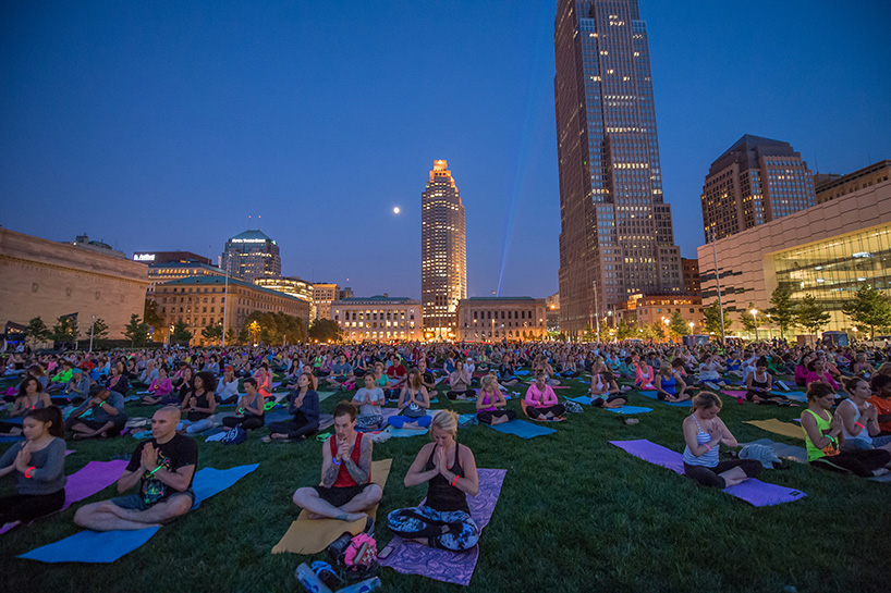 land studio aha festival of lights downtown cleveland ohio