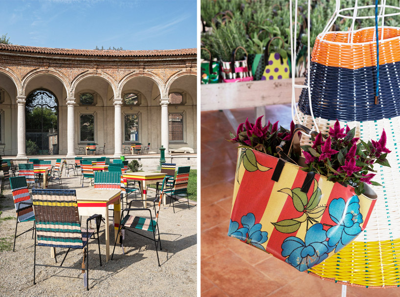 marni plants flower market at rotonda della besana, milan