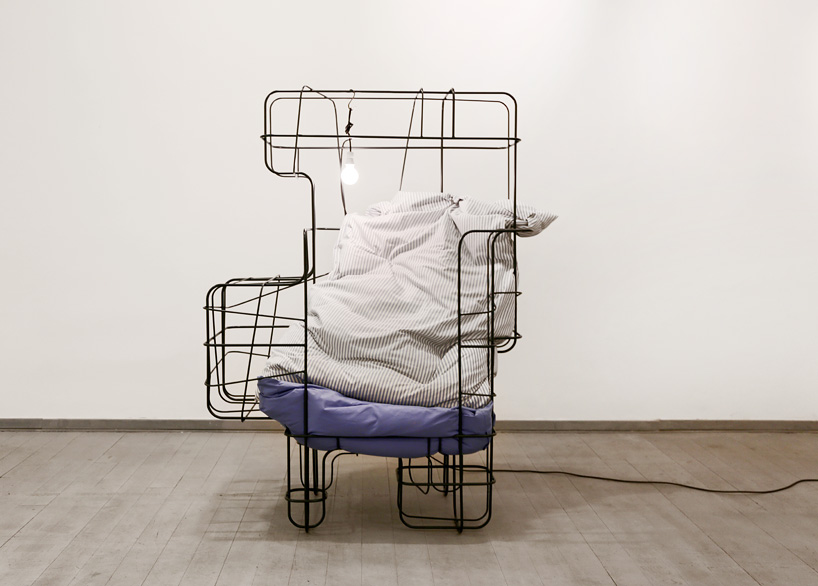 michael tomalik forms fort-like furniture for designblok