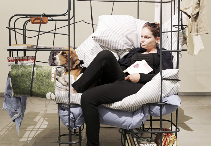 michael tomalik forms fort-like furniture for designblok