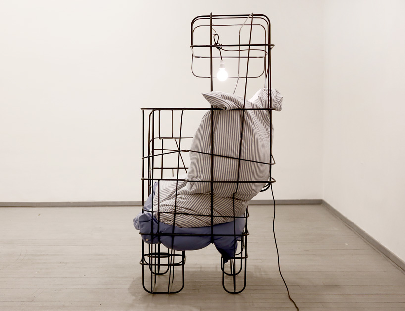 michael tomalik forms fort-like furniture for designblok