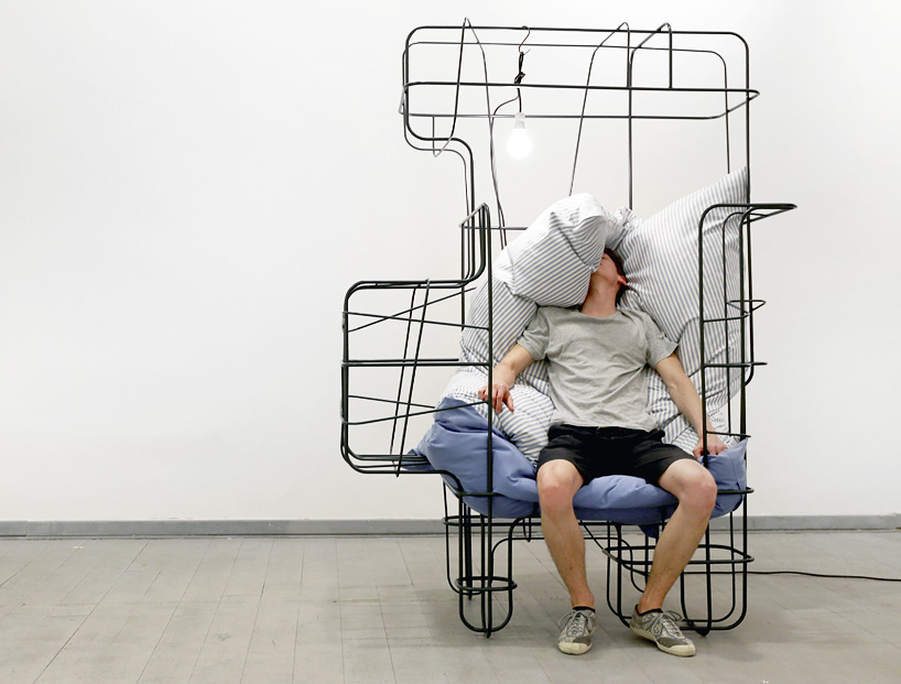 michael tomalik forms fort-like furniture for designblok
