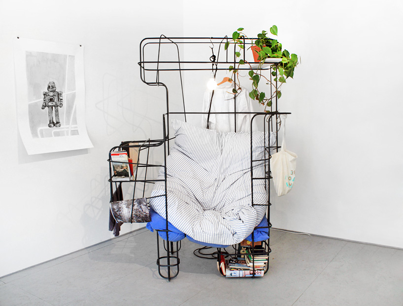 michael tomalik forms fort-like furniture for designblok