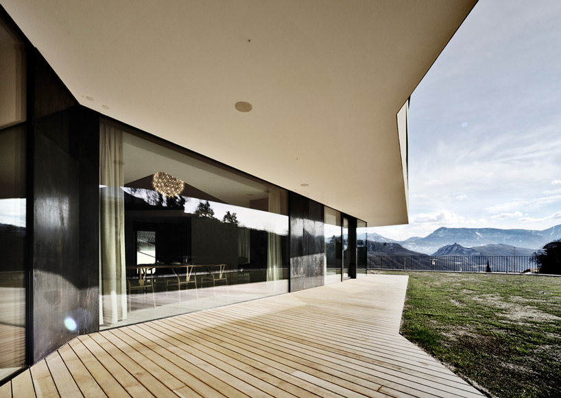 modus architects kofler neumair house caldaro italy designboom
