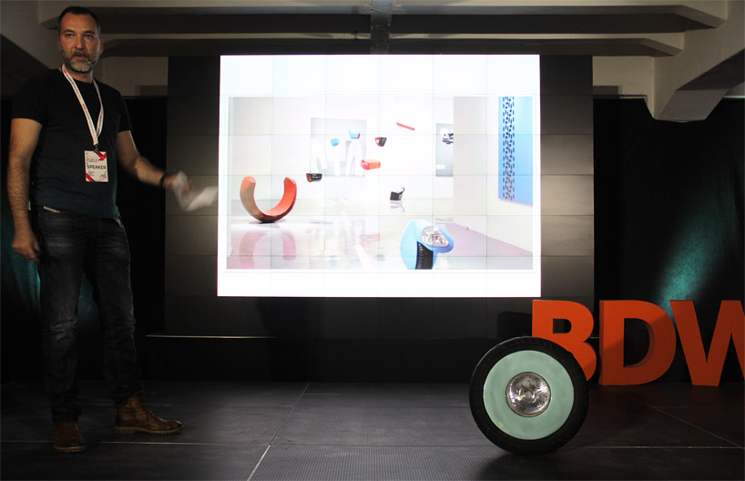 nikola bozovic transforms car parts into phantasms + phalluses at belgrade design week 