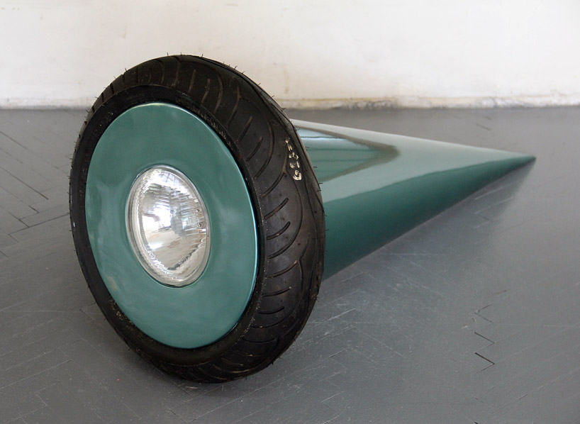 nikola bozovic transforms car parts into phantasms + phalluses at belgrade design week 