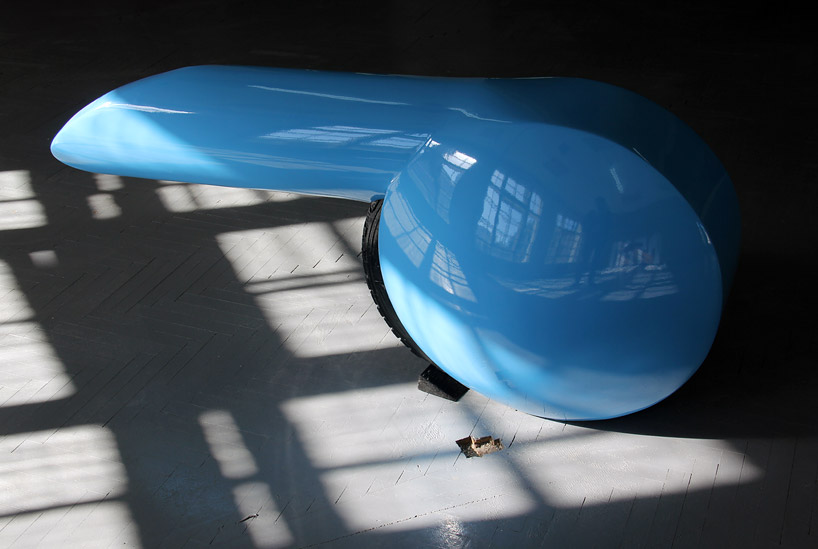 nikola bozovic transforms car parts into phantasms + phalluses at belgrade design week 