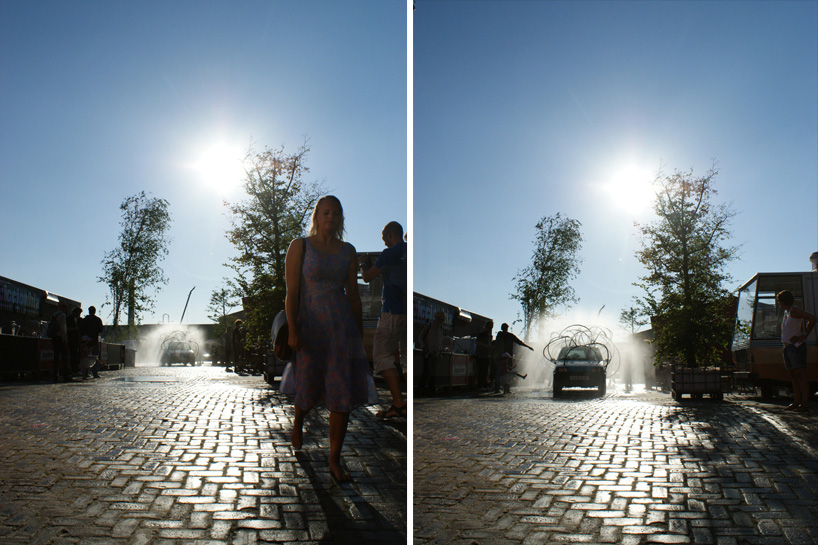 olaf mooij raincar machine moving cloud