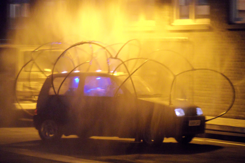 olaf mooij raincar machine moving cloud