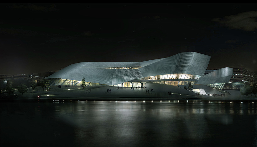 playze schmidhuber urban planning exhibition center ningbo china