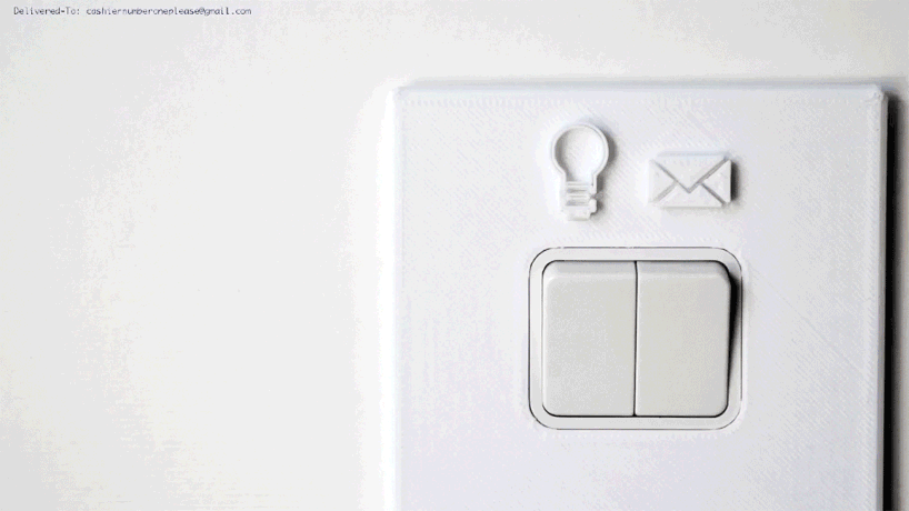 brendan dawes makes email tangible with internet-connected objects - 1
