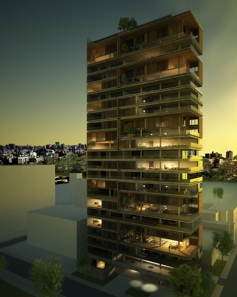 residential highrise by studio arthur casas integrates outdoor living