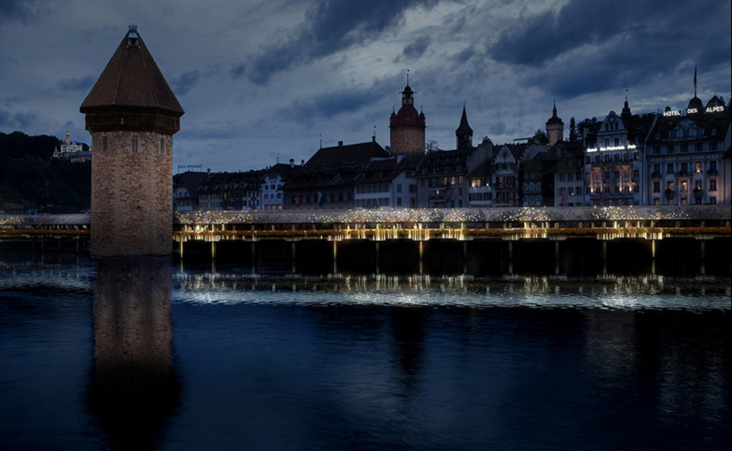 studio drift lighting designboom