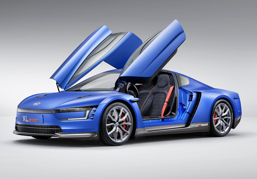 XL1: VW's most fuel-efficient production car of all time features ducati motorcycle engine 