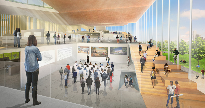 weiss manfredi kent state design loft ohio designboom