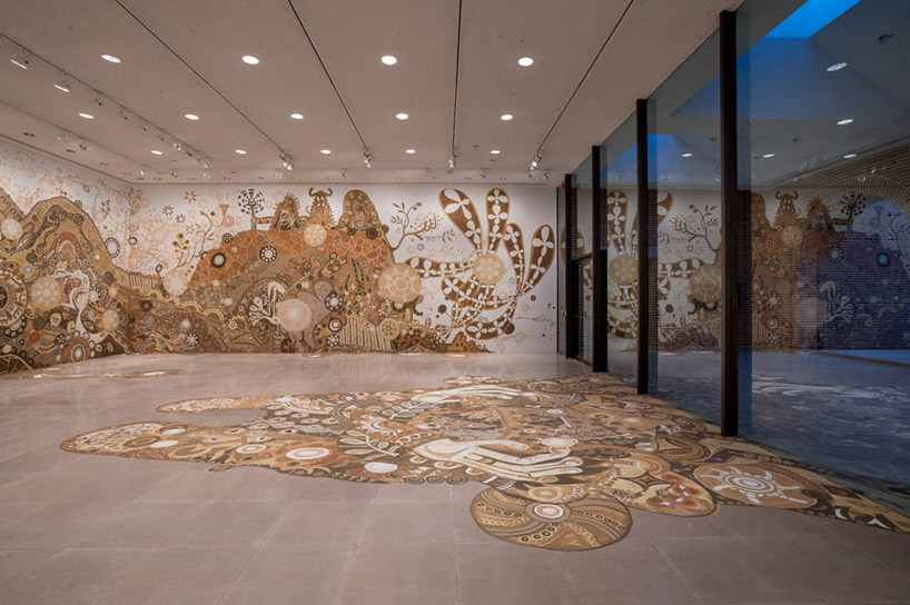 yusuke asai rice gallery yamatane designboom 