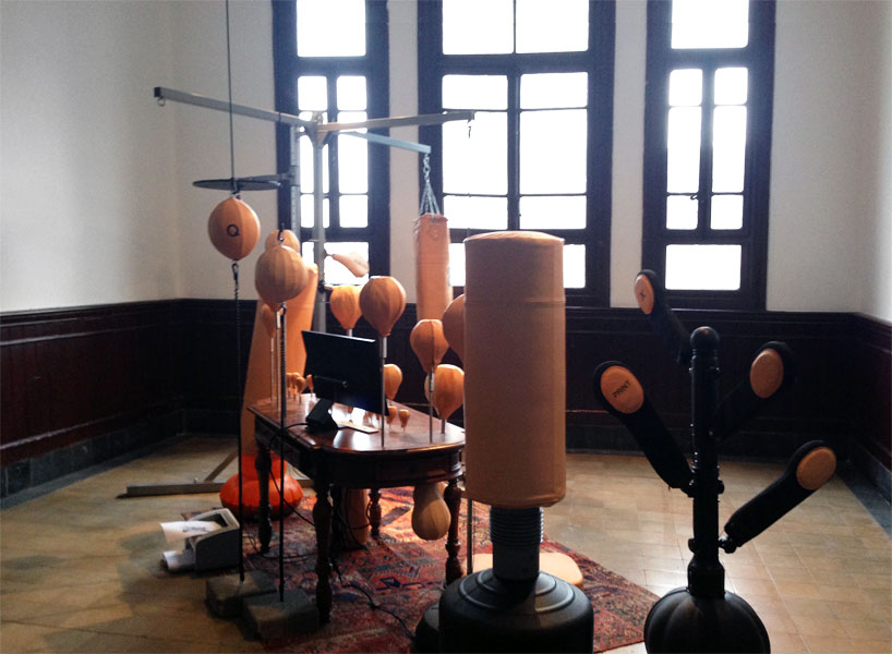 BLESS N°40 workout computer at the istanbul bienale 2014