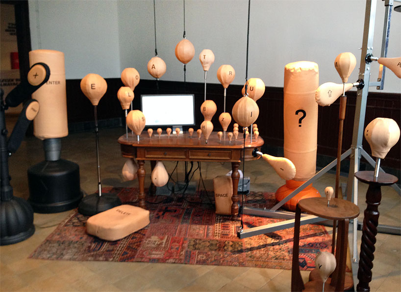 workout computer by bless at the istanbul design biennial 2014