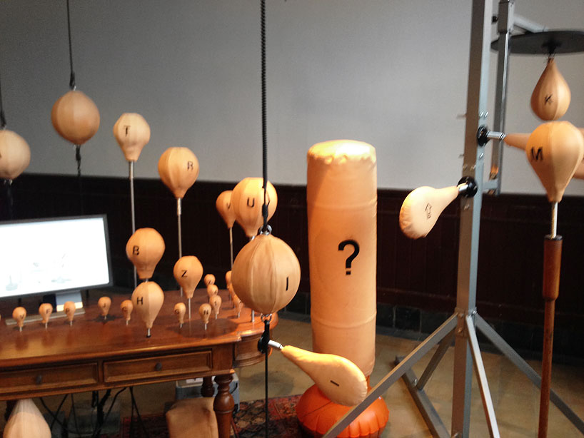 workout computer by bless at the istanbul design biennial 2014