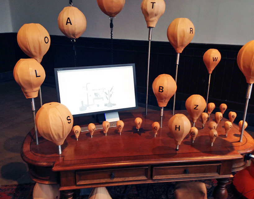 workout computer by bless at the istanbul design biennial 2014