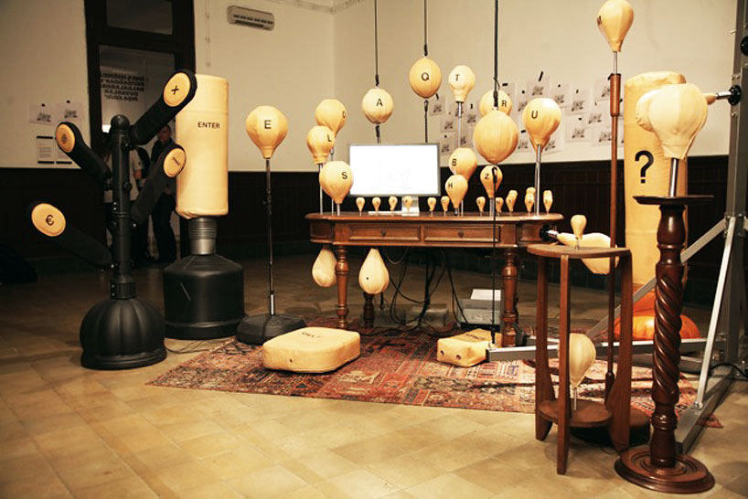 workout computer by bless at the istanbul design biennial 2014