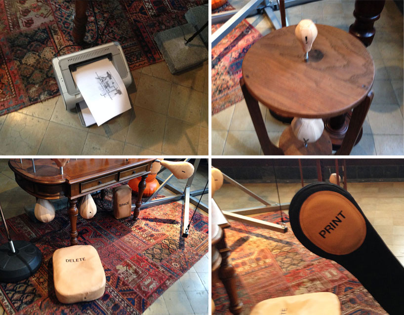 workout computer by bless at the istanbul design biennial 2014