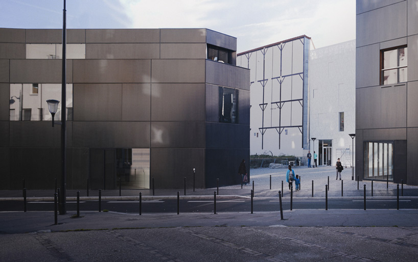 LAN architecture 30 social housing units fréquel paris designboom