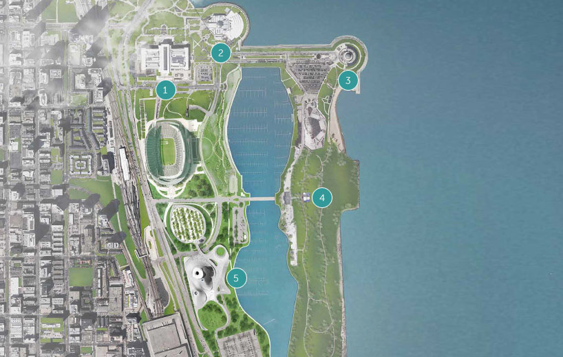 MAD architects lucas museum of narrative art chicago designboom