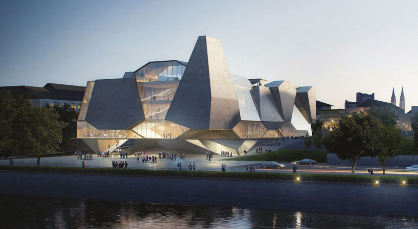 UNStudio beethoven festspielhaus designboom